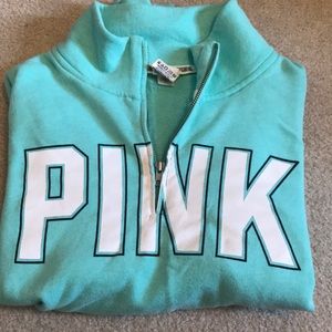 PINK quarter zip